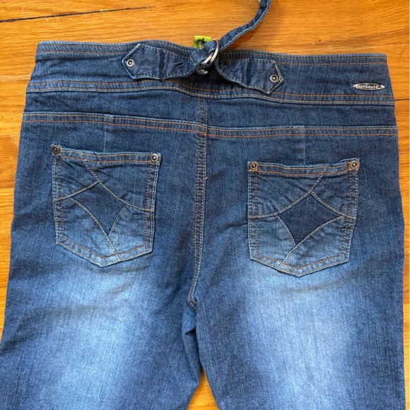 Dollhouse Denim - Dollhouse 90s Y2K Blue Bootcut Jeans with Adjustable Waist Size 8